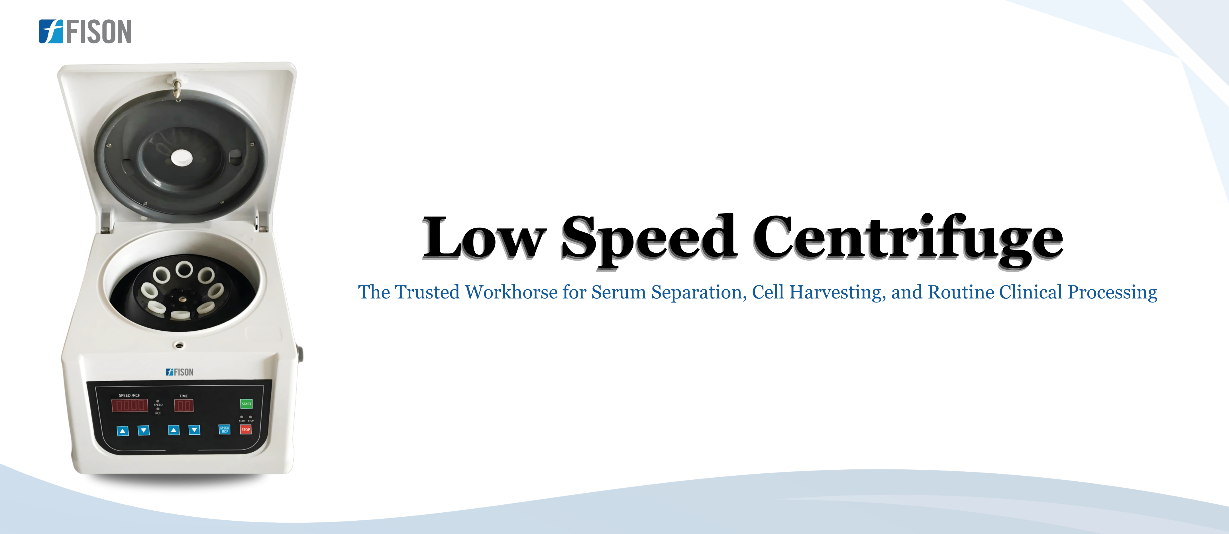 Low Speed Centrifuge FMLSCA512  The Trusted Workhorse for Serum Separation and Cell Harvesting