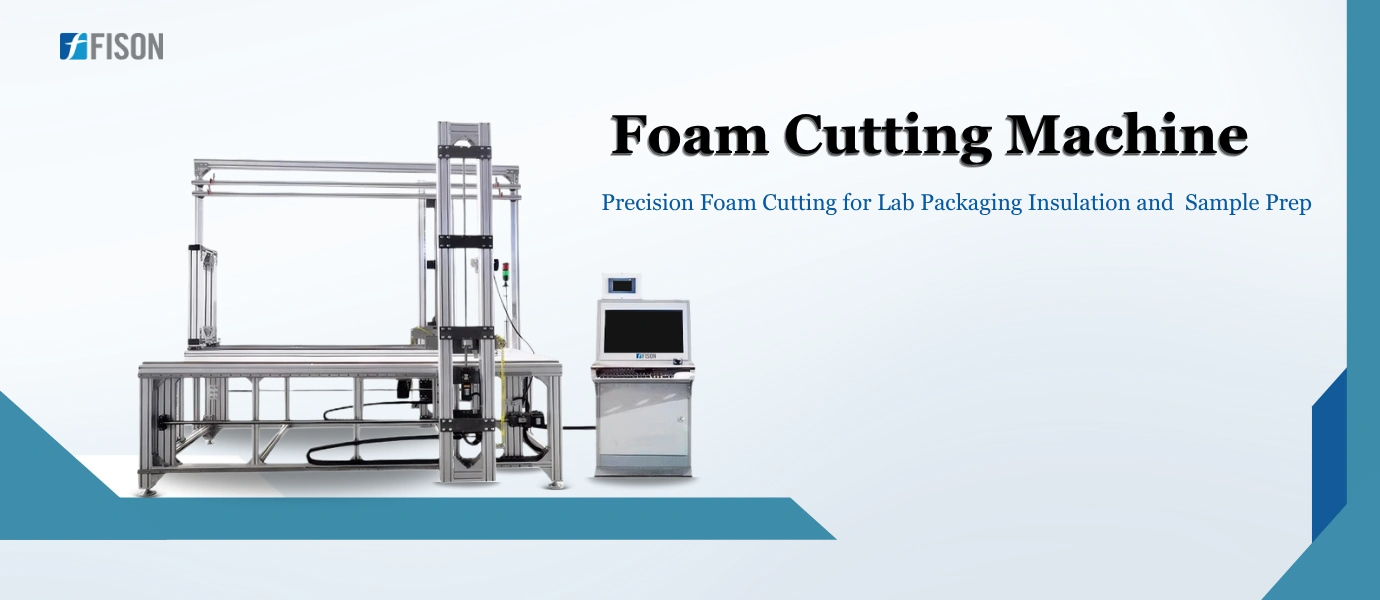 Foam Cutting Machine Precision Foam Cutting for Lab Packaging Insulation and  Sample Prep
