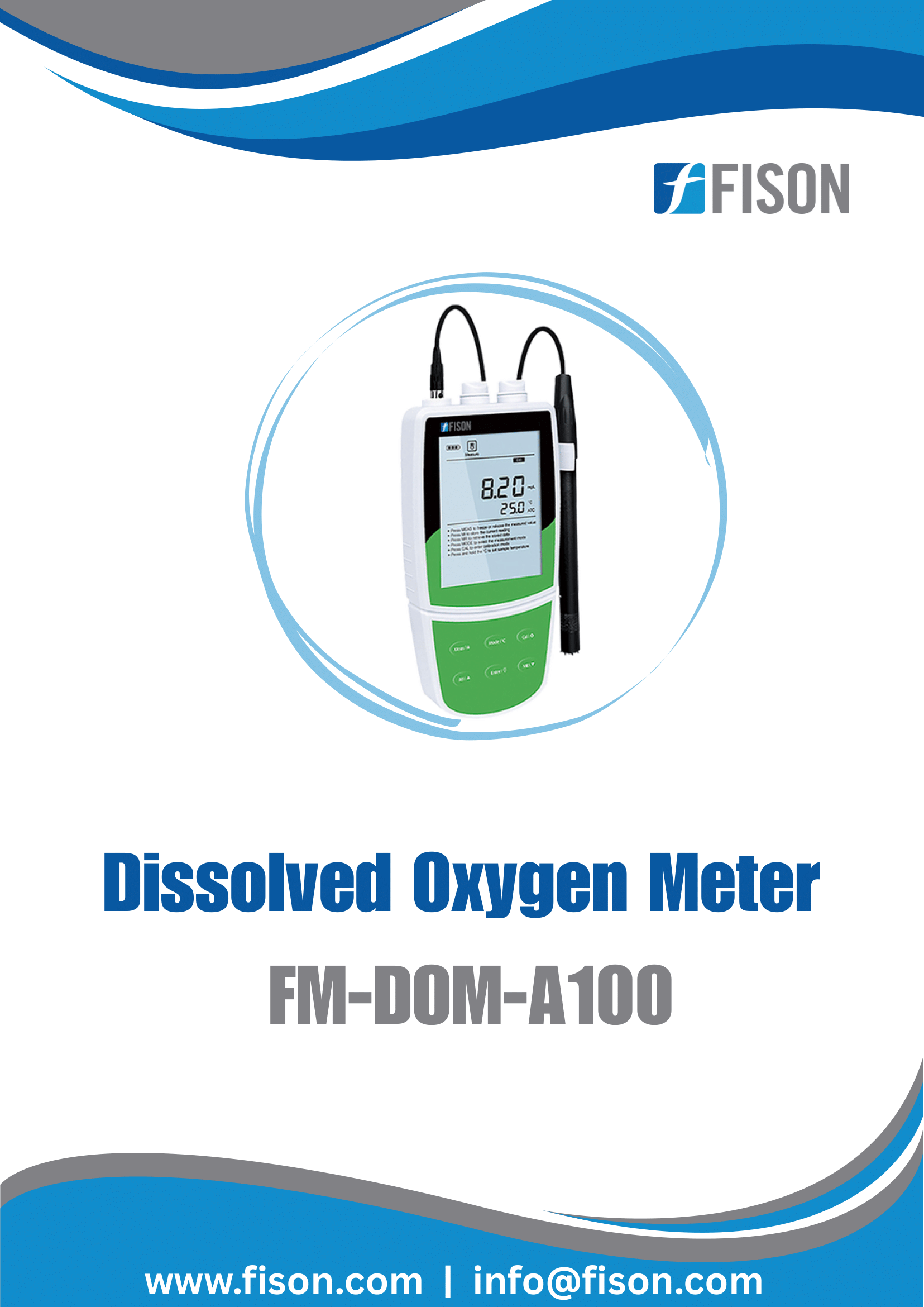Dissolved Oxygen Meter FM-DOM-A100