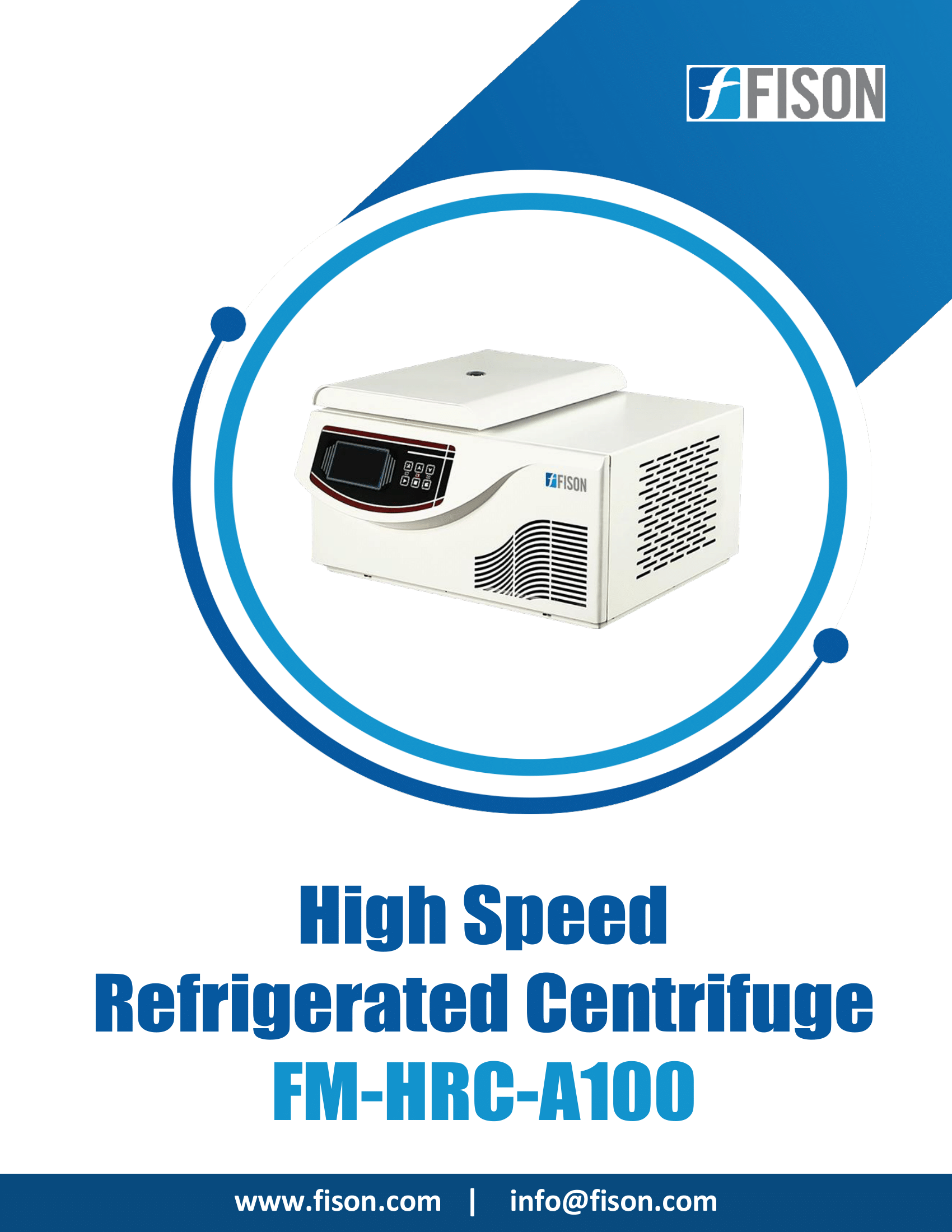High Speed Refrigerated Centrifuge FM-HRC-A100