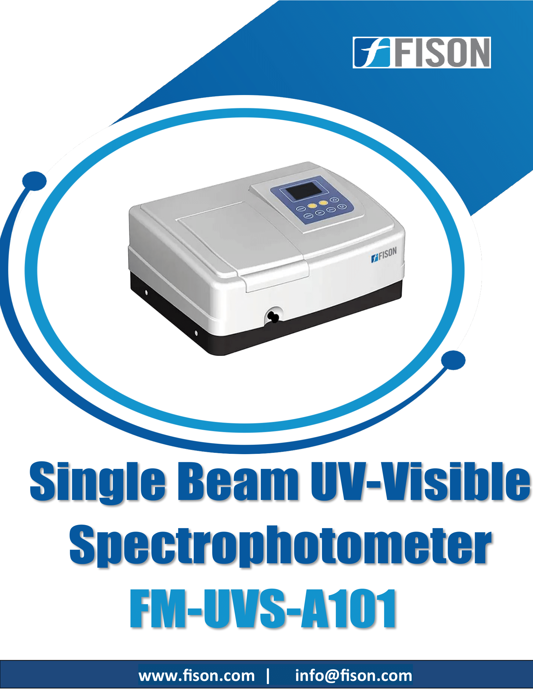 Single Beam UV-Visible Spectrophotometer FM-UVS-A101